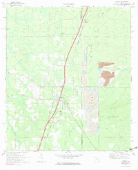 Lawtey 1970 topographic map thumbnail