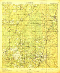 Lawtey 1918 topographic map thumbnail