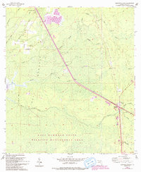 Lebanon Station 1955 topographic map thumbnail
