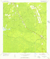 Lebanon Station 1955 topographic map thumbnail