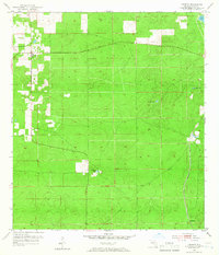 Lecanto 1954 topographic map thumbnail