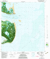 Lighthouse Point 1982 topographic map thumbnail