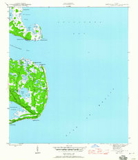 Lighthouse Point 1945 topographic map thumbnail
