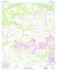 Lithia 1955 topographic map thumbnail