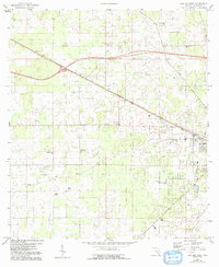 Live Oak West 1959 topographic map thumbnail