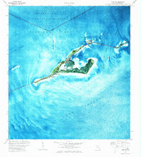 Long Key 1971 topographic map thumbnail