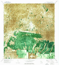 Long Pine Key 1972 topographic map thumbnail