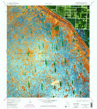 Loxahatchee SE 1970 topographic map thumbnail