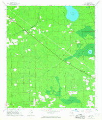 Lulu 1966 topographic map thumbnail