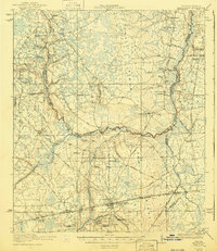 Macclenny 1918 topographic map thumbnail
