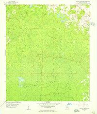 Mallory Swamp NE 1954 topographic map thumbnail