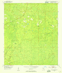 Mallory Swamp NW 1954 topographic map thumbnail