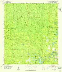 Mallory Swamp SE 1954 topographic map thumbnail