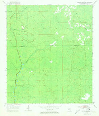 Mallory Swamp SW 1954 topographic map thumbnail