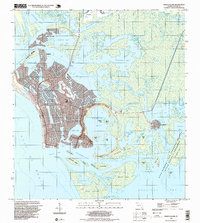 Marco Island 1995 topographic map thumbnail