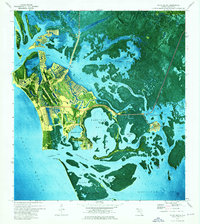 Marco Island 1973 topographic map thumbnail