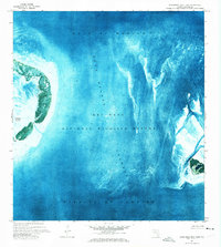 Marquesas Keys East 1971 topographic map thumbnail