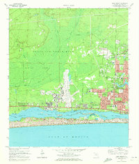 Mary Esther 1970 topographic map preview