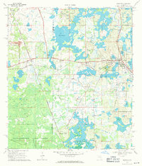 Mascotte 1969 topographic map preview