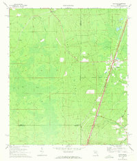 Maxville 1970 topographic map thumbnail