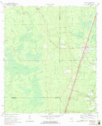 Maxville 1970 topographic map preview