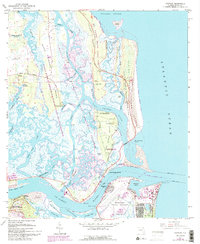 Mayport 1964 topographic map preview