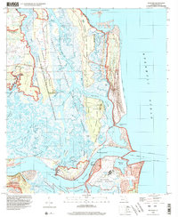 Mayport 1994 topographic map preview