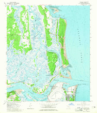 Mayport 1964 topographic map preview