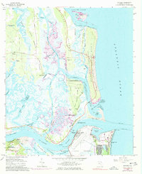 Mayport 1964 topographic map preview