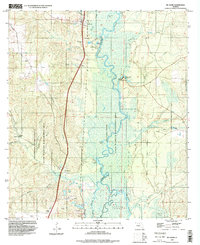 McDavid 1994 topographic map thumbnail