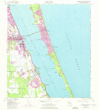 Melbourne East 1949 topographic map thumbnail