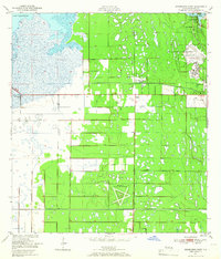 Melbourne West 1949 topographic map thumbnail