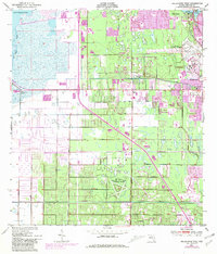 Melbourne West 1949 topographic map thumbnail