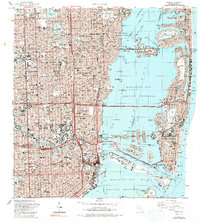 Miami 1988 topographic map preview