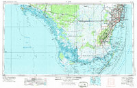Miami 1956 topographic map preview