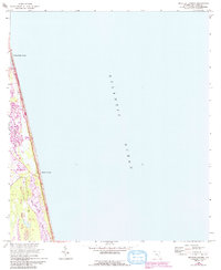 Mickler Landing 1964 topographic map thumbnail