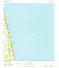 Mickler Landing 1964 topographic map thumbnail