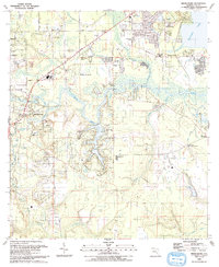 Middleburg 1993 topographic map thumbnail