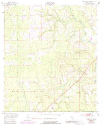 Middleburg SW 1949 topographic map thumbnail