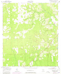 Middleburg SW 1949 topographic map thumbnail