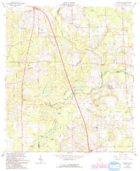 Mikesville 1962 topographic map thumbnail