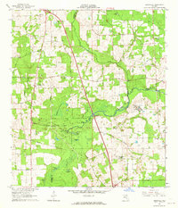 Mikesville 1962 topographic map thumbnail