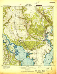 Milton 1920 topographic map thumbnail