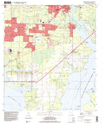 Milton South 1994 topographic map thumbnail