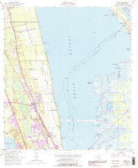 Mims 1949 topographic map preview