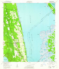 Mims 1949 topographic map preview
