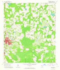 Monticello 1963 topographic map thumbnail