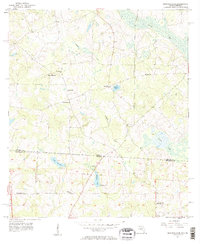 Monticello NE 1956 topographic map thumbnail