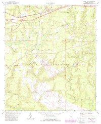 Mossy Head 1973 topographic map thumbnail