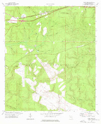 Mossy Head 1973 topographic map preview
